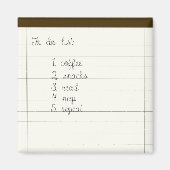 タスク一覧 マグネット (正面)