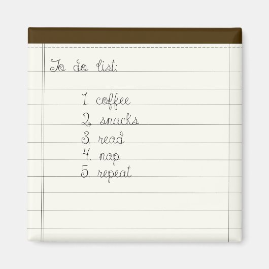 タスク一覧 マグネット (正面)