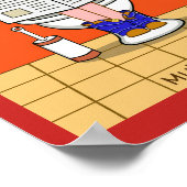 タスク数々の処理 ポスター (角)