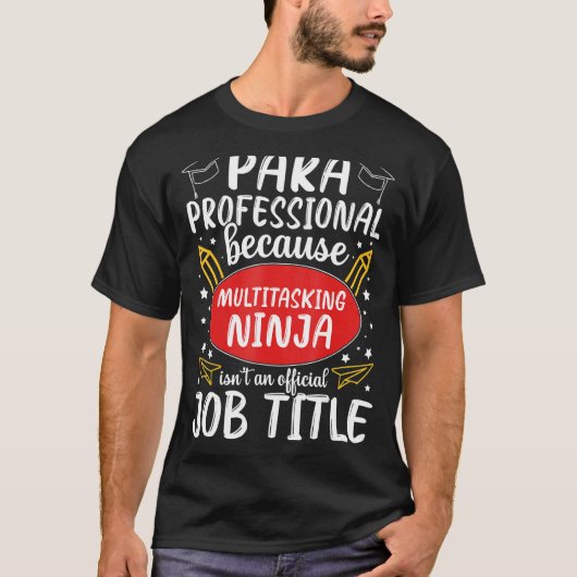 タスク数々の忍者対人評価A Tシャツ (正面)