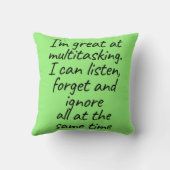 タスク数々の装飾用クッション クッション (裏面)