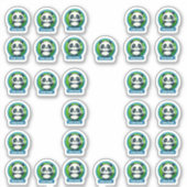 タスク相棒🐼 シール (正面)