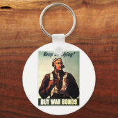 タスケージエアメン赤尾の戦いの絆 キーホルダー (正面)