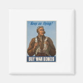 タスケージエ保アメン飛んでいるズ磁石 マグネット (正面)