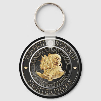 タスケージレッドテール航空兵332d戦闘機グループ キーホルダー