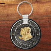 タスケージレッドテール航空兵332d戦闘機グループ キーホルダー (正面)