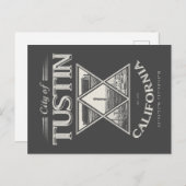 タスティンオレンジカリフォルニアヴィンテージ ポストカード (正面/裏面)