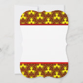 タステフルパーティーチェータ誕生日招待状1 招待状 (裏面)