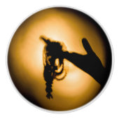 タスベエロザリオビーズ セラミックノブ (正面)