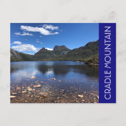 タスマニアのクレードル ポストカード (正面)