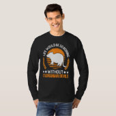 タスマニアの悪魔なしには人生は退屈だろう Tシャツ (正面フル)