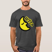 タスマニアの文字:ウィタと黄色の月 Tシャツ (正面)