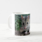 タスマニアのQuoll コーヒーマグカップ (正面左)