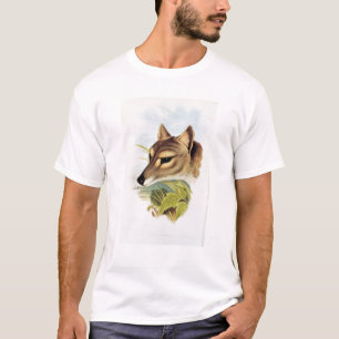 タスマニアオオカミかトラ Tシャツ