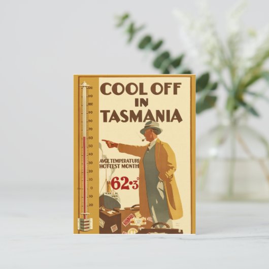 タスマニアクールで暮らす ポストカード (スタンド正面)