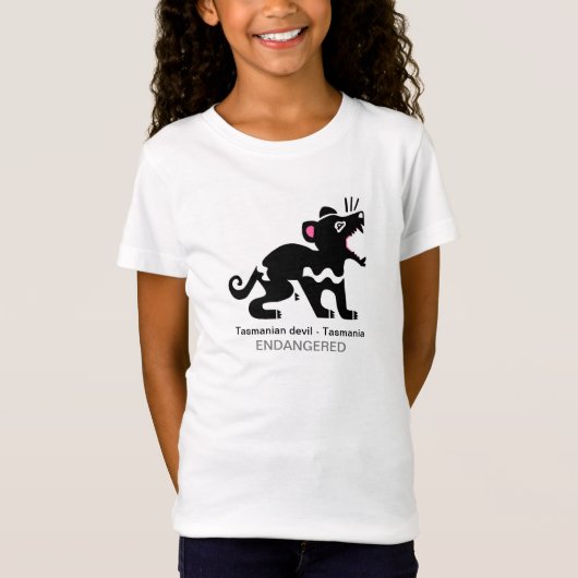 タスマニアクールの悪魔 – 動物愛好家 – 野生生物 Tシャツ (正面)