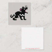 タスマニアクールの悪魔 – 有袋類 – 野生生物 – 自然 ノートカード (正面/裏面)