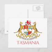 タスマニアコートの腕 ポストカード (正面/裏面)