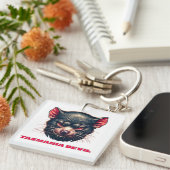 タスマニアデビルオーストラリア キーホルダー (正面右)