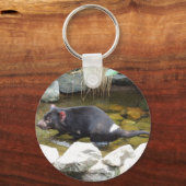 タスマニアデビルキーリング キーホルダー (正面)