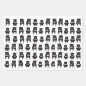 タスマニアデビルズラッピング紙シート ラッピングペーパーシート (正面2)