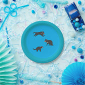 タスマニアデビル ペーパープレート (パーティー)