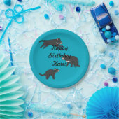 タスマニアデビル ペーパープレート (パーティー)