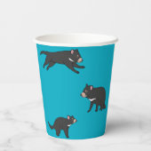 タスマニアデビル 紙コップ (裏面)