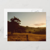 タスマニアンサマーサンセット ポストカード (正面/裏面)