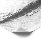 タスマニアンタイガーポスター、キャンバス ポスター (角)