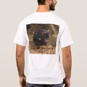 タスマニアンデビルを救って下さい Tシャツ (裏面)