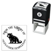 タスマニアンデビル オーストラリア 図書館 本 名前 #1P セルフインキングスタンプ (インサイチュ)