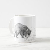 タスマニアンデビル コーヒーマグカップ (正面左)