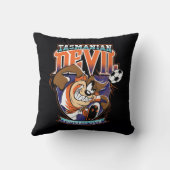 タスマニアンデビル サッカー部 ロゴ クッション (裏面)