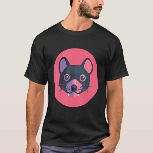 タスマニアンデビル 自然 タスマニアデビル Tシャツ (正面)