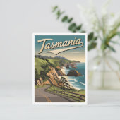 タスマニアヴィンテージ ポストカード (スタンド正面)