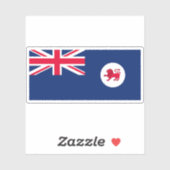 タスマニア国旗 シール (シート)