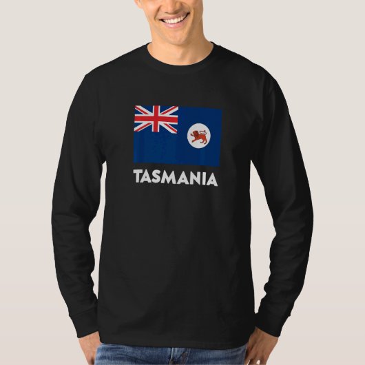 タスマニア州の旗 Tシャツ (正面)