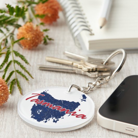 タスマニア キーホルダー (正面右)