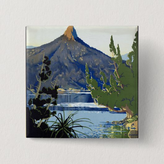 タスマニア～スイス南部 缶バッジ (正面)