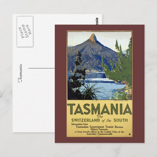 タスマニア ポストカード (正面/裏面)