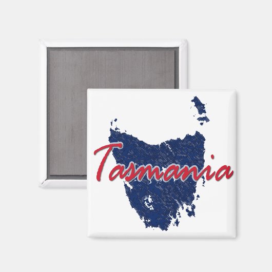 タスマニア マグネット (正面/裏面)