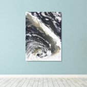 タスマン吹海上空の塵の嵐 キャンバスプリント (インサイチュ (ウッドフロア))