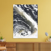 タスマン吹海上空の塵の嵐 キャンバスプリント (インサイチュ (リビング))