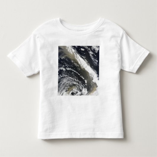 タスマン吹海上空の塵の嵐 トドラーTシャツ (正面)