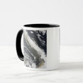 タスマン吹海上空の塵の嵐 マグカップ (正面左)