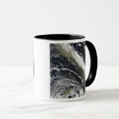 タスマン吹海上空の塵の嵐 マグカップ (正面右)