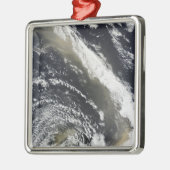 タスマン吹海上空の塵の嵐 メタルオーナメント (左)