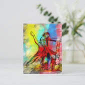 タスラビオス・デ・ルビー – タンゴ ポストカード (スタンド正面)