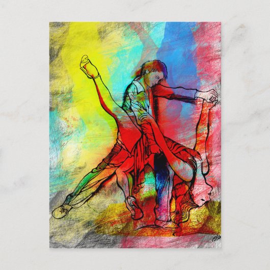 タスラビオス・デ・ルビー – タンゴ ポストカード (正面)